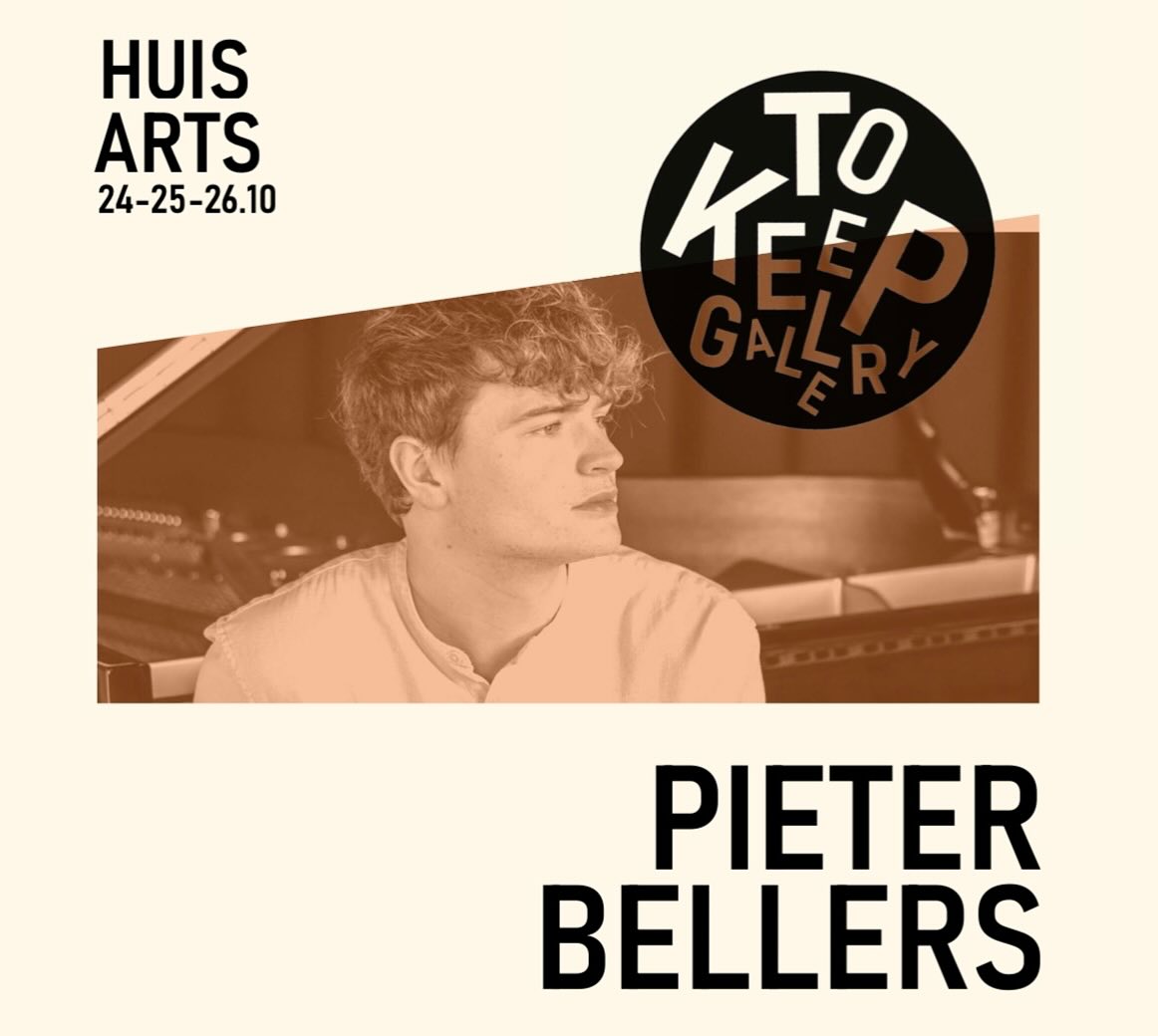 Portrait of Pieter Bellers, contemporary artist at To Keep Gallery