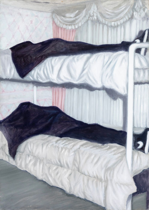 "just do it" by artist - oil on canvas