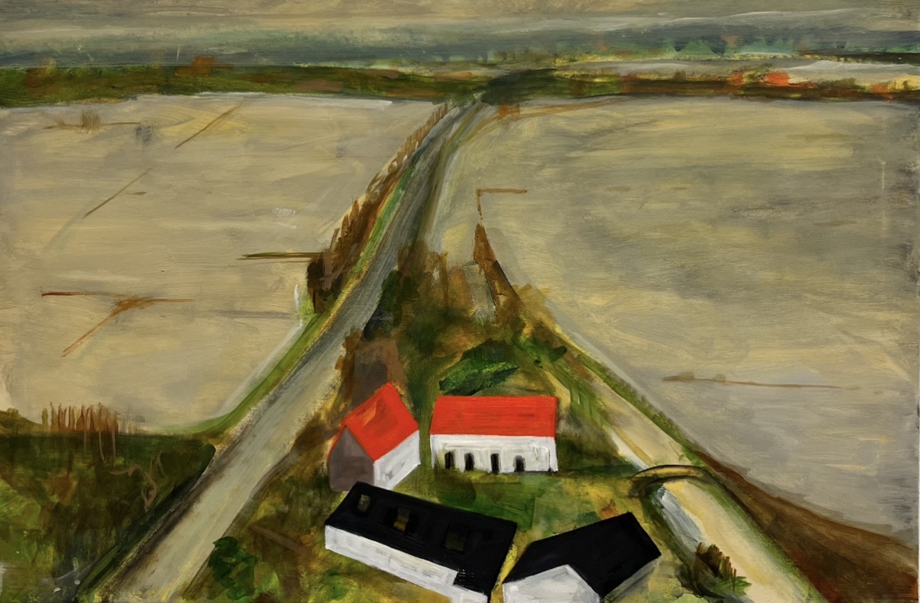 "Westhoek" by Drs. Nandus - oil on canvas