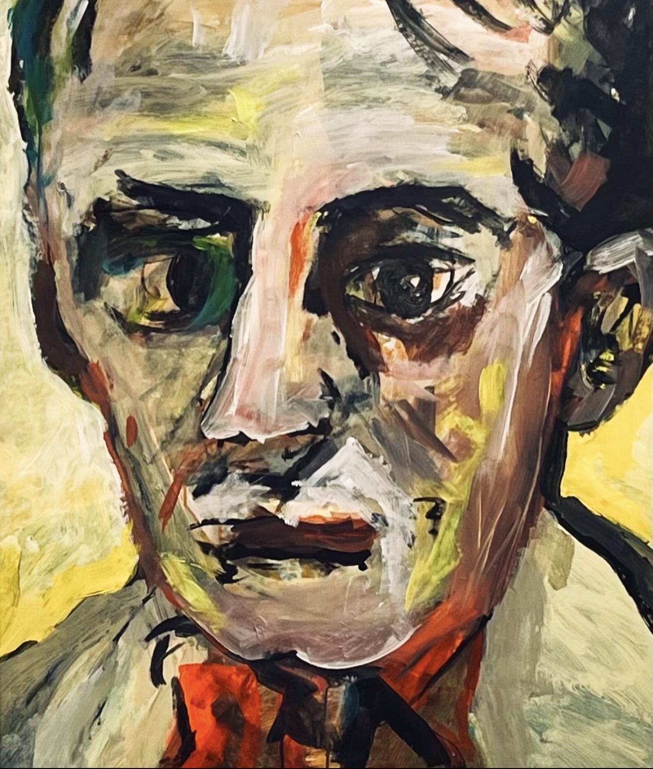 "Alain Proviste" by Drs. Nandus - acrylic on canvas