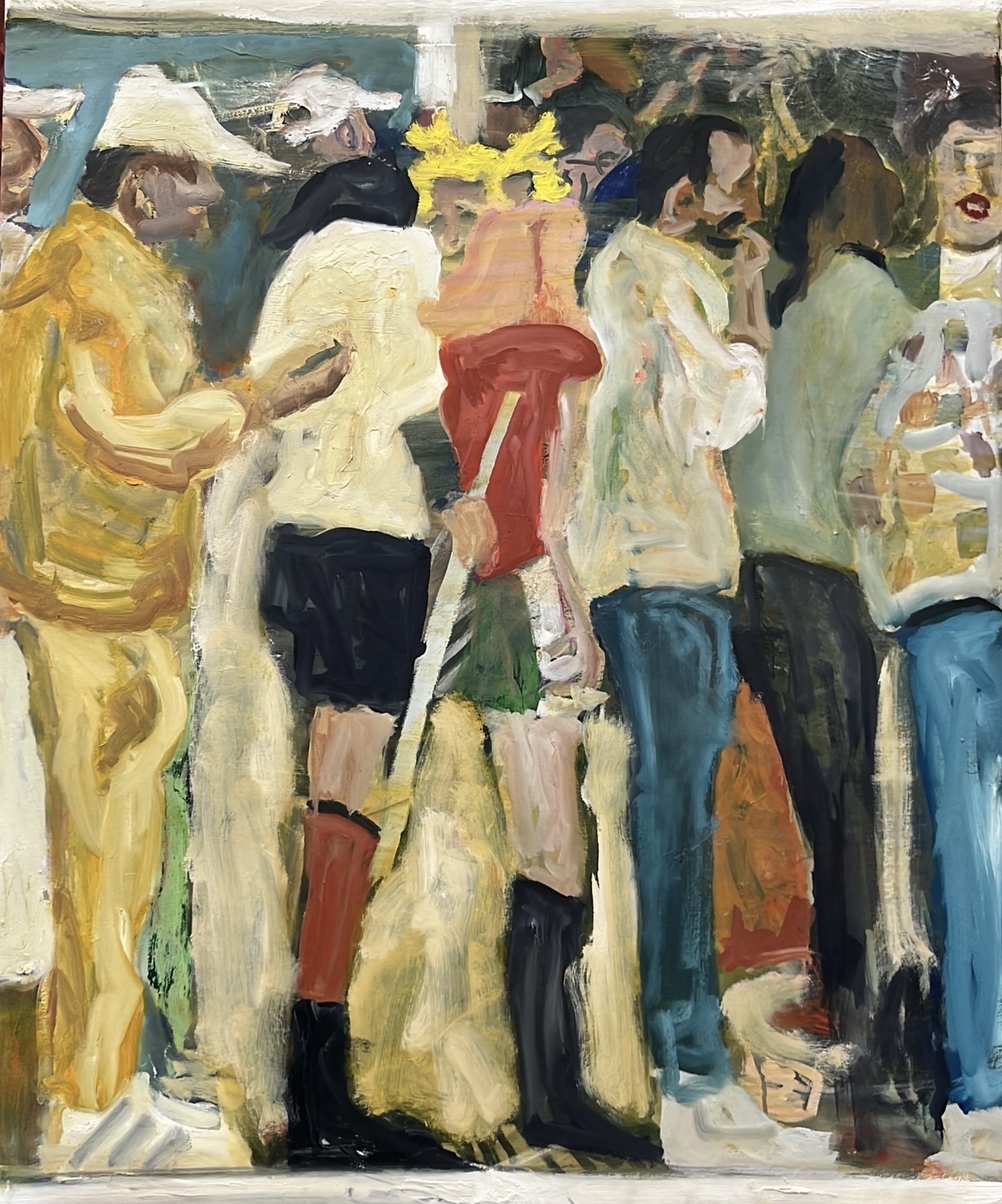 "De vernepelingskes" by Drs. Nandus - oil on canvas