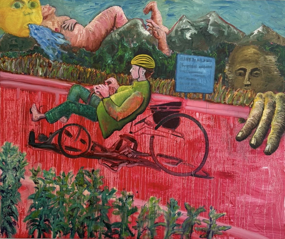 "Tour de Force" by Joost Ruardy - oil on canvas