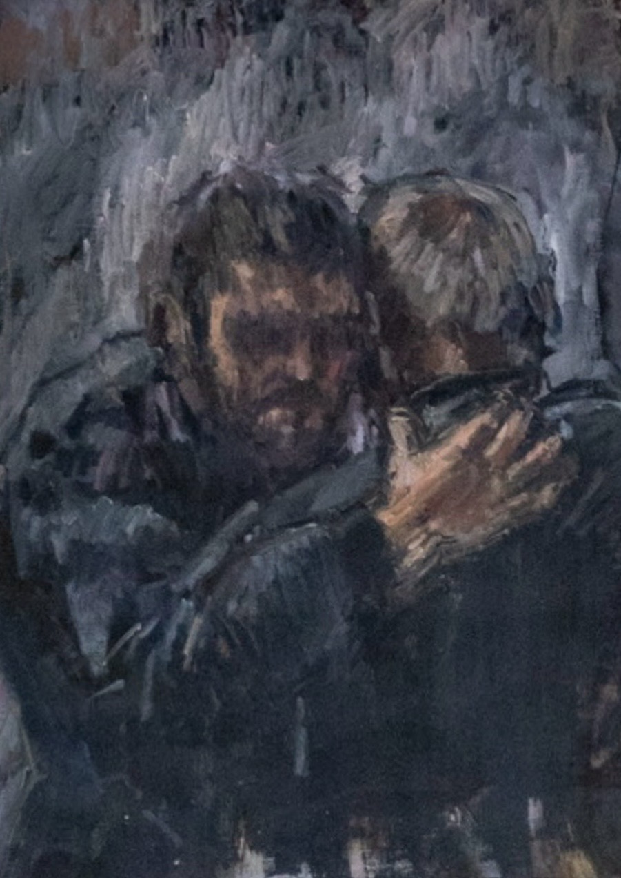 "Untitled" by London Gasparian - oil on canvas